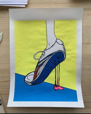 Feeling Stuck - Hand Pulled Screen Print